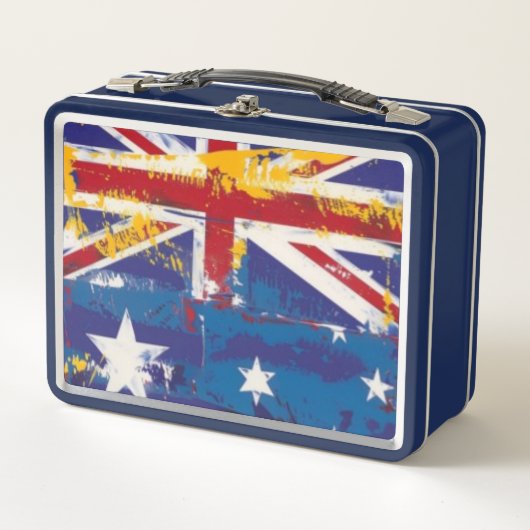 Verführerisches Australien Metall Brotdose (Vorderseite)