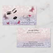 Verführerisches, modernes, attraktives Sinnmädchen Visitenkarte (Vorne/Hinten)