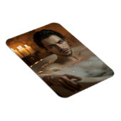 Verführerisches Vlad Vampire in Blase Bath Magnet (Rechte Seite)