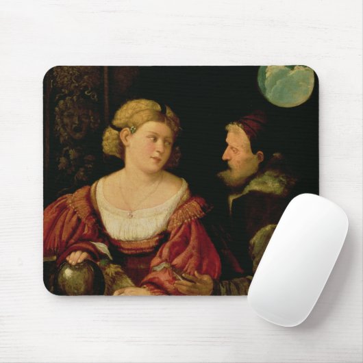 Verführung c.1515 mousepad (Mit Mouse)