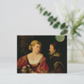 Verführung c.1515 postkarte (Stehend Vorderseite)