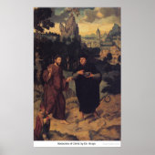 Verführung Christi durch De Bruyn Poster (Vorne)