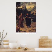 Verführung Christi durch De Bruyn Poster (Küche)