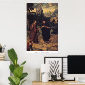 Verführung Christi durch De Bruyn Poster (Heimbüro)