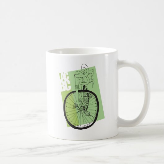 Verführung über Straßen-Fahrrad Kaffeetasse (Rechts)