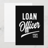 Vergabe eines Auftrags für einen Darlehensbedienst Dankeskarte (Vorne/Hinten)