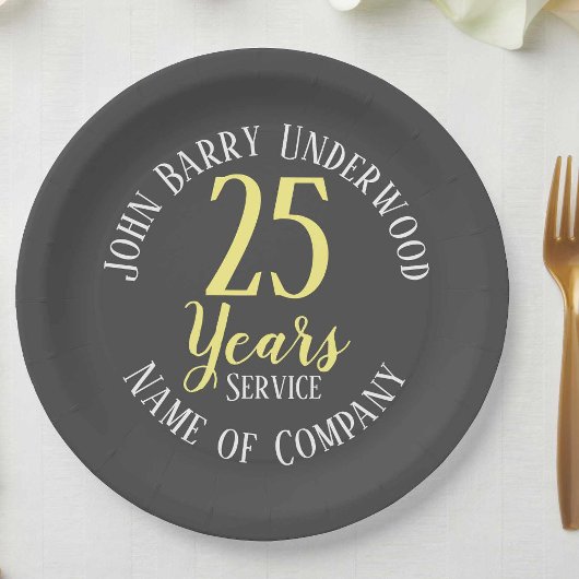 Vergabe eines langfristigen Dienstes oder einer Da Pappteller