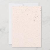 Vergabe von Wasserfarbenfrühlingsblumen Einladung (Rückseite)