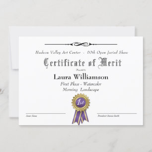 VERGABENBESCHEINIGUNG FÜR KUNSTWERKE