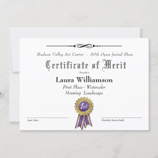 VERGABENBESCHEINIGUNG FÜR KUNSTWERKE