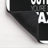 Vergangen an den Steuern Mousepad (Ecke)