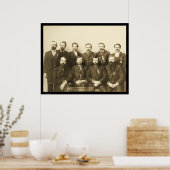 Vergangene Grand Masters Dakota IOOF SD 1890 Poster (Küche)