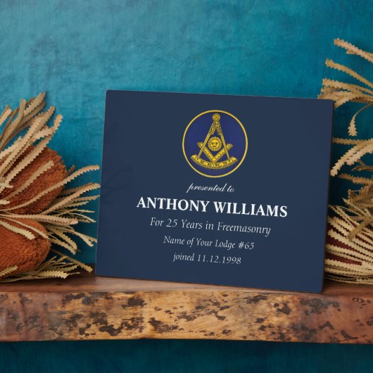 Vergangene Master Freemasonry Freemason Freemason  Fotoplatte (Seite)