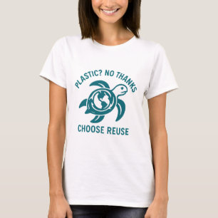 Vergangener Plastik T-Shirt