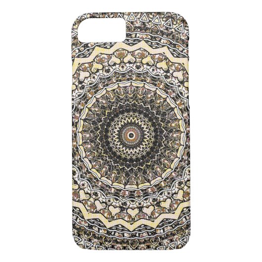 Vergangenes Liebemandala-Kaleidoskop-Muster iPhone Case-Mate iPhone Hülle (Rückseite)