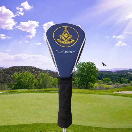 Vergangenheit Master Lodge Freemason Masonry Mason Golf Headcover