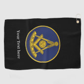 Vergangenheit Master Lodge Freemason Masonry Mason Golfhandtuch (Horizontal)