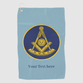 Vergangenheit Master Lodge Freemason Masonry Mason Golfhandtuch