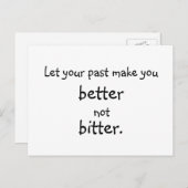 Vergangenheit Postkarte (Vorne/Hinten)