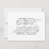 Vergangenheit und Gegenwart Einladung (Rückseite)