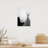 Vergangenheit und Gegenwart Poster (Küche)