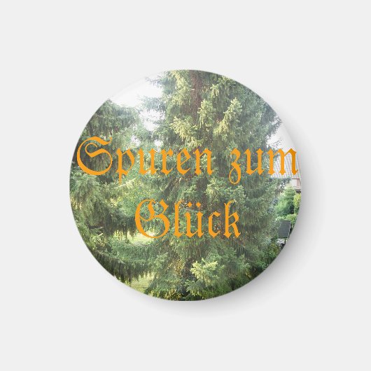 Vergangenheitspuren zum Glück Magnet (Vorne)