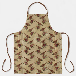 Vergängliche Vögel Serie Design Zwölf Schürze