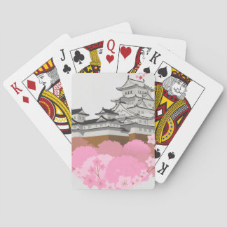 Vergänglichkeits-Kirschblütenkarte für Spiele.🌸 Spielkarten