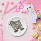 Vergaser Pappteller (Party)