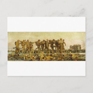 Vergast von John Singer Sargent Erster Weltkrieg Postkarte