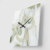 Verge Quadratische Wanduhr (Winkel)