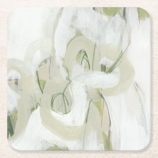 Verge Rechteckiger Pappuntersetzer (Vorderseite)