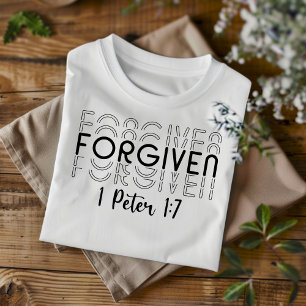 Vergeben für Männer und Frauen Christliches T-Shir T-Shirt