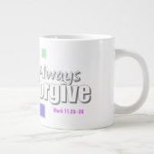 Vergeben - Jumbo-Tasse (Rechts)