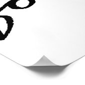 vergeben poster (Ecke)