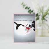 vergeben postkarte (Stehend Vorderseite)