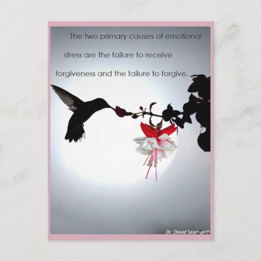 vergeben postkarte (Vorderseite)