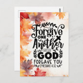 vergeben postkarte (Vorne/Hinten)