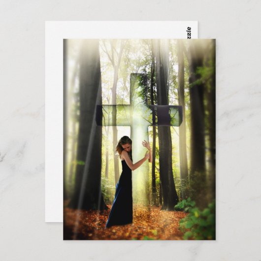 vergeben postkarte (Vorne/Hinten)