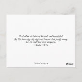 vergeben postkarte (Rückseite)