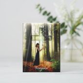 vergeben postkarte (Stehend Vorderseite)