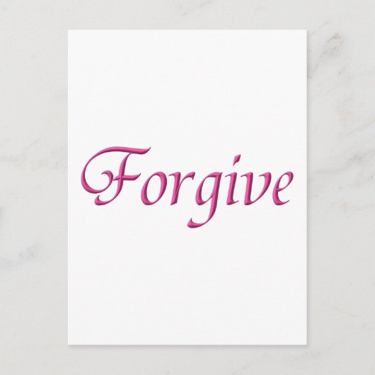 vergeben postkarte (Vorderseite)