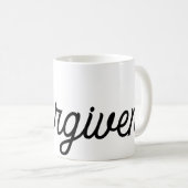 Vergebener Kaffee Kaffeetasse (VorderseiteRechts)