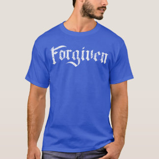 Vergebenes christliches inspirierendes Design für T-Shirt