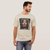 Vergeblicher Fan T - Shirt Jesus 1 Johannes 1:9 (Vorne ganz)