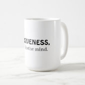 Vergebung, es ist alles im Kopf Kaffeetasse (VorderseiteRechts)