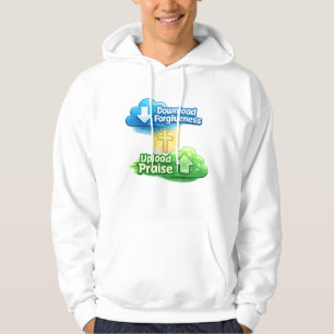 Vergebung herunterladen Lob hochladen - Christlich Hoodie