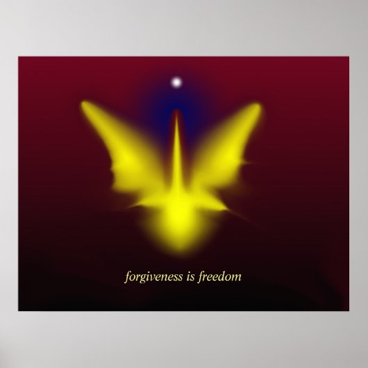 Vergebung ist Freiheit Poster (Vorne)