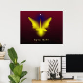 Vergebung ist Freiheit Poster (Heimbüro)