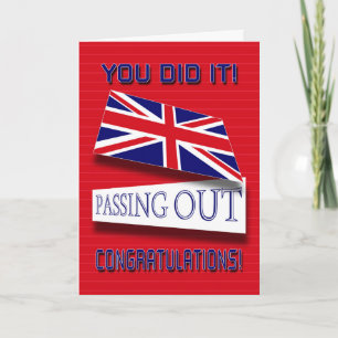 Vergehen, Union Jack, du hast es geschafft! Flagge Karte
